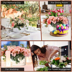 Vaso Acrílico Quadrado