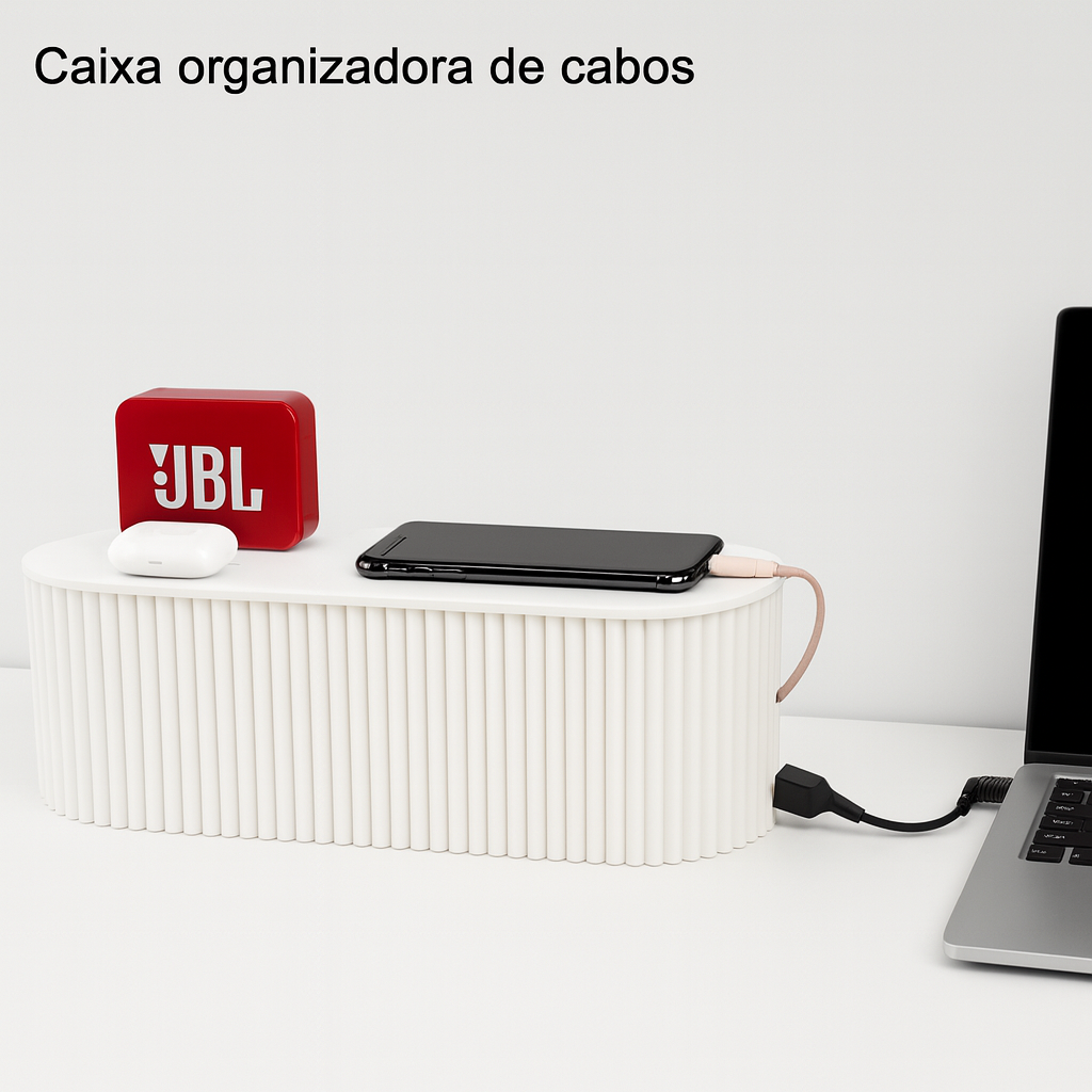 Organizador de Fios com Tampa