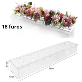 Vaso de Flor Acrílico - 💓Especial Dia das Mães