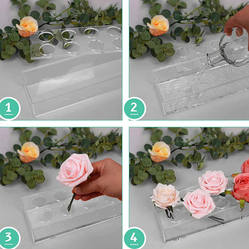 Vaso de Flor Acrílico - 💓Especial Dia das Mães