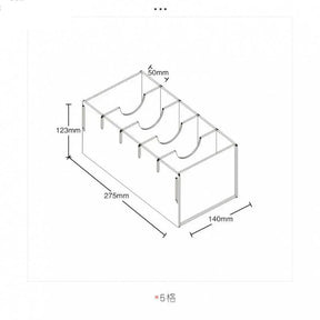 Organizador de Cintos Acrílico Premium