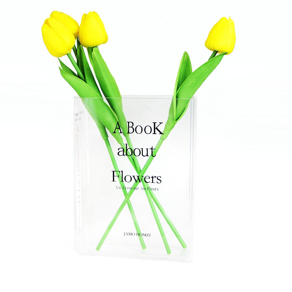 Vaso Acrílico Decor Book